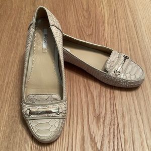 Geox Respira Italian Leather Loafers Size 37